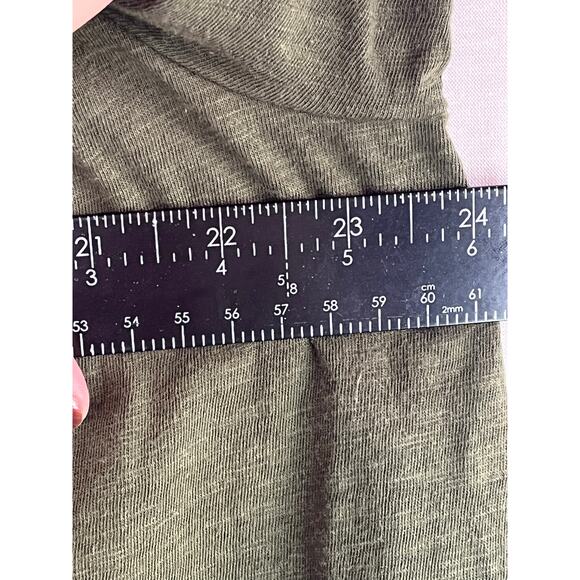 St. John's Bay 3/4 length sleeve top, embroidery and tassel detail, size XL, EUC - Picture 7 of 9